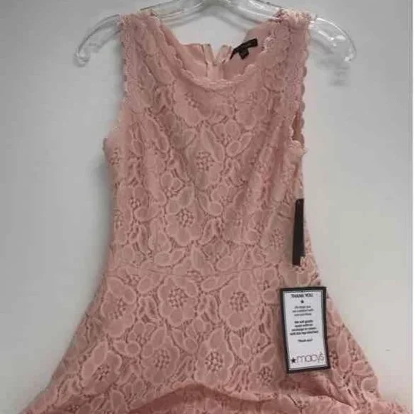 plus size sequined lace dress Starry Sequined Lace Cocktail Dress main image 0